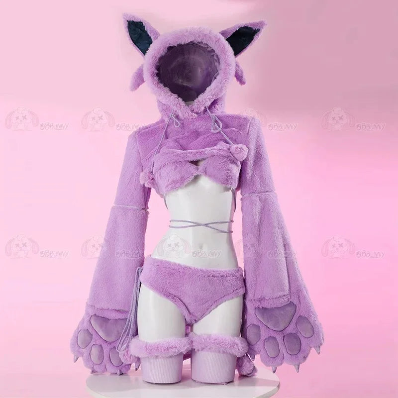 ❤️XINAI Espeon Cosplay Costume For Halloween Christmas Festival Party Daily Fashionable role-playing costumes CHJ95645❤️