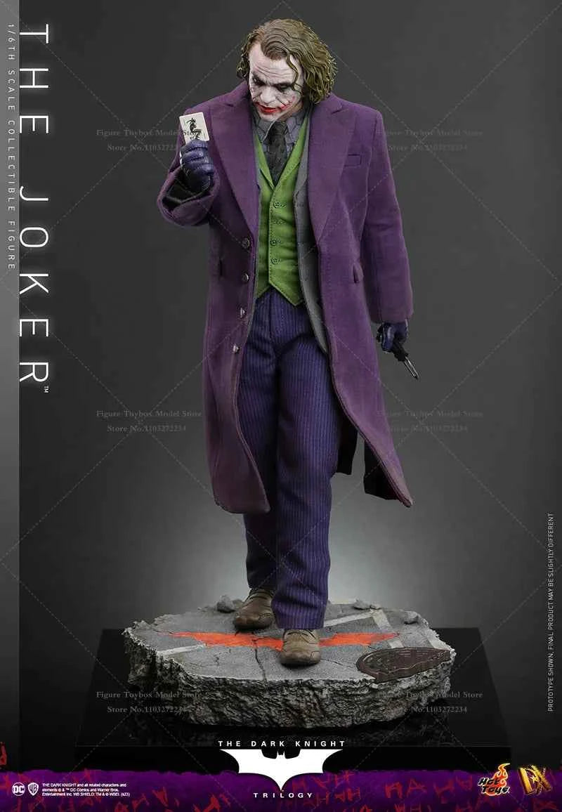 HOTTOYS HT DX32 1/6 Collectible Glue Hair Joker Action Figure Comics Dark Black Villain Delicate 12" Full Set Soldier Model