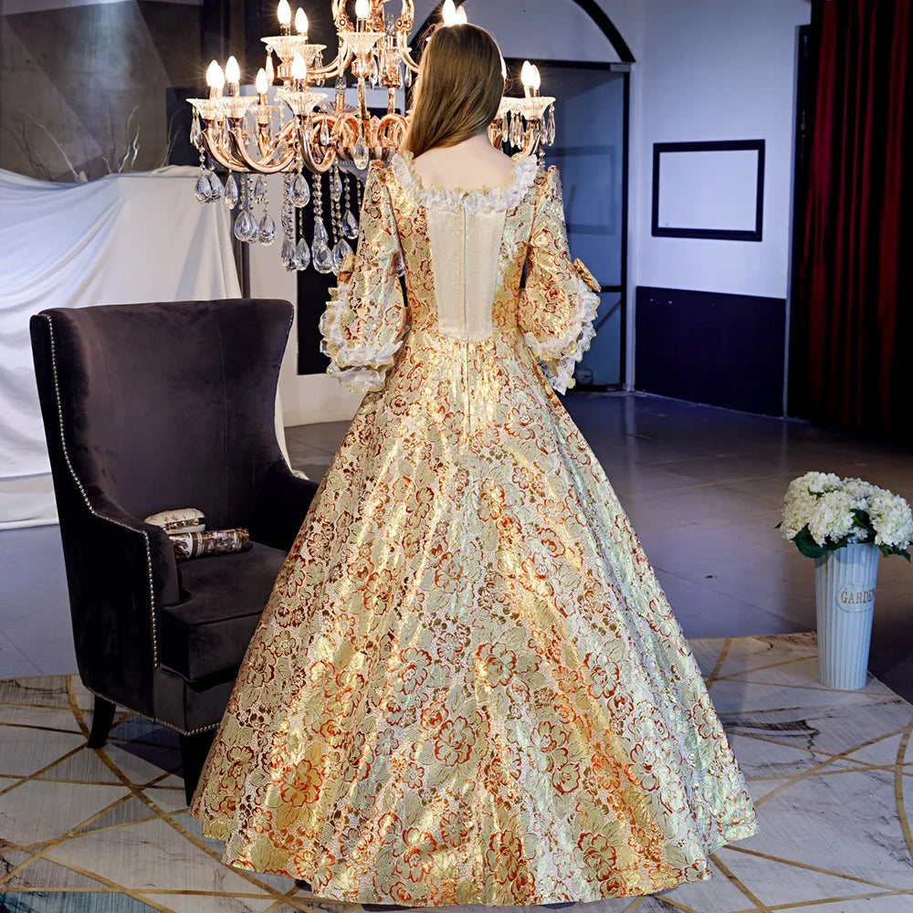Victorian Masquerade Dresses for Women, Renaissance Dress, 18th Century, Baroque Rococo Marie Antoinette, Historical Clothing SS69