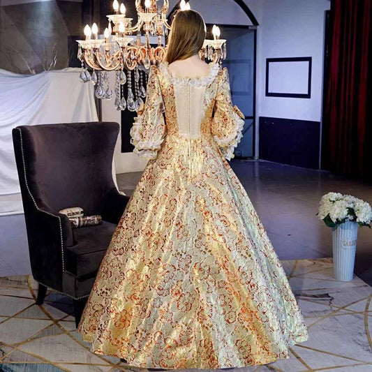 New Victorian Masquerade Ball Gown for Women, 18th Century, Marie Antoinette Costume, Historical Theater Clothing, Party Dress