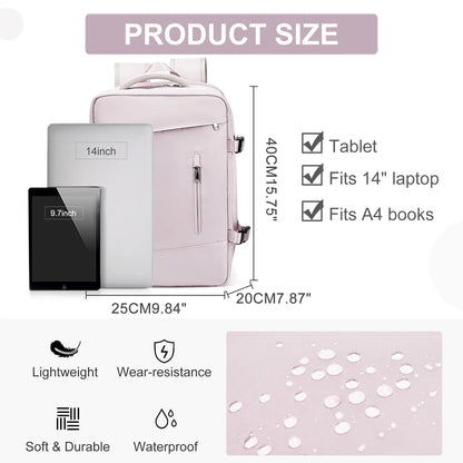 Women's Backpack Travel Suitcase Cabin Bag Aircraft Ryanair 40x20x25 Airplane Travel Bag Men Laotop Backpack Wizzair Carry On SS69