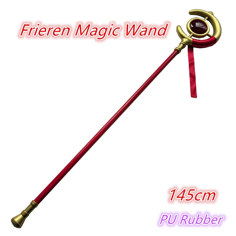 1:1 Cosplay Frieren Beyond Journey's End Magic Wand Fern Magic Wand Himmel Knife Prop Weapons Safety PU Rubber Halloween