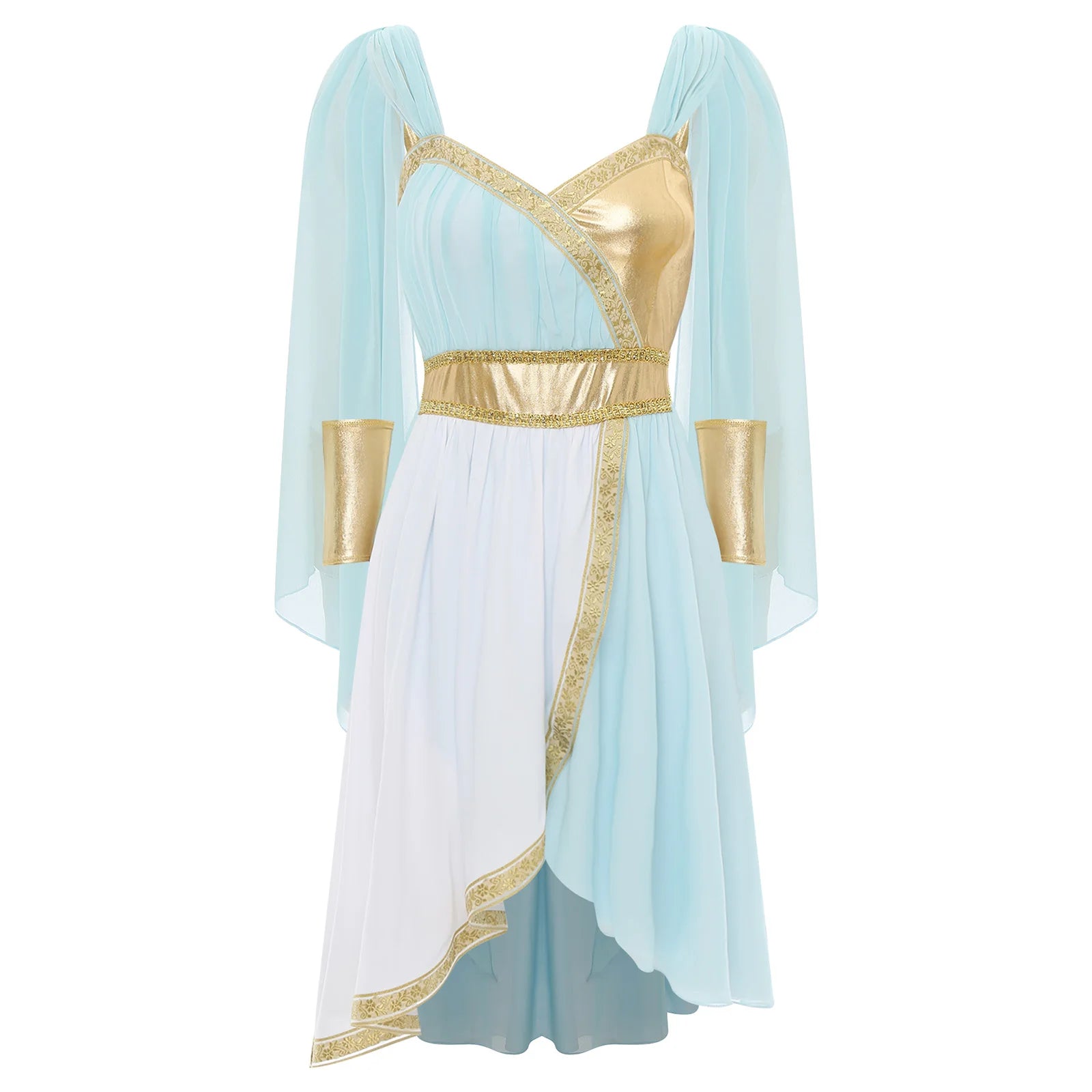 Women's Ancient Greek Goddess Chiffon Cosplay Dress