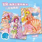 Genuine Winx Club Card Magic Bag Fairy Bag Fairy Wonderland Cards Bloom Stella Flora Anime Cards Toys Customized Birthday Gifts