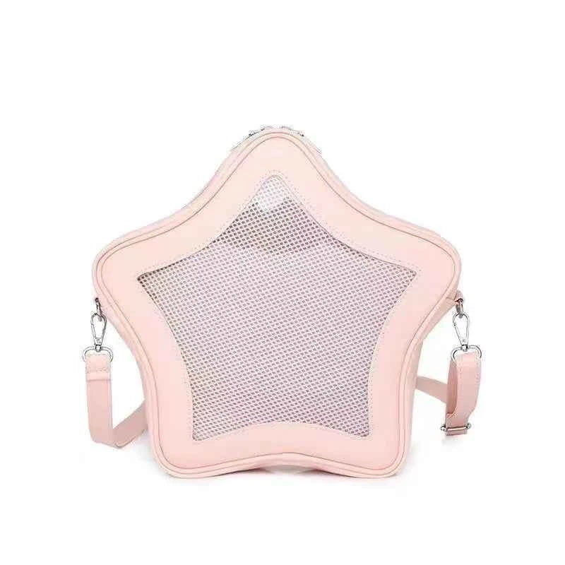 Original Cute Kawaii Ita Bag Anime Five Pointed Star Two-dimensional Crossbody Bag Street Fashion Ulzzang Shoulder Bag