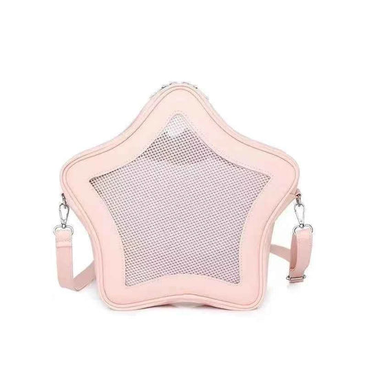 Original Cute Kawaii Ita Bag Anime Five Pointed Star Two-dimensional Crossbody Bag Street Fashion Ulzzang Shoulder Bag