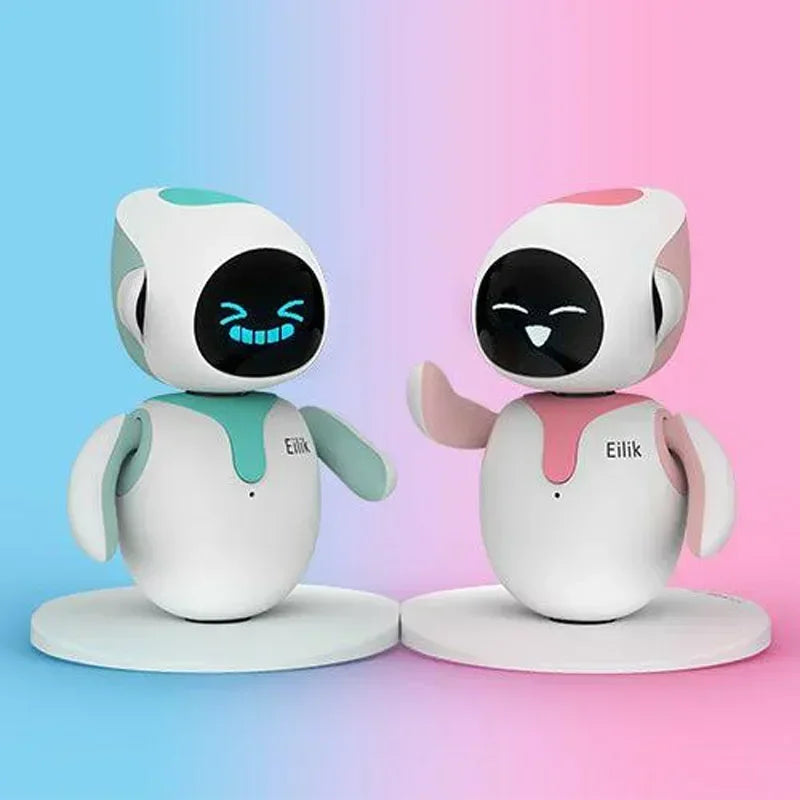 Eilik Robot Emotional Interaction Smart Companion Pet Robot Electronic Creative Custom Desktop Companion Christmas Toys Gifts SS69 756.69 2PCS
