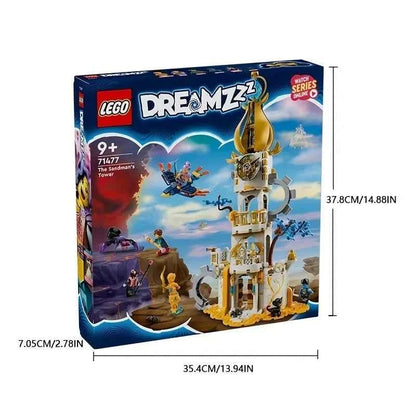 71477 LEGO The Sandman's Tower,Kids’ Castle Toy Playset with Toy Spider and Bird,Fantasy Gift for Girls and Boys