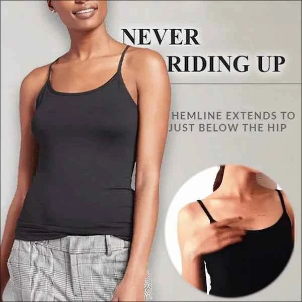 Cami Bra – Women's Camisole With Built In Padded Bra Vest Dropshipping As Seen on Tiktok Pink Top For Women Pajamas Home Wear