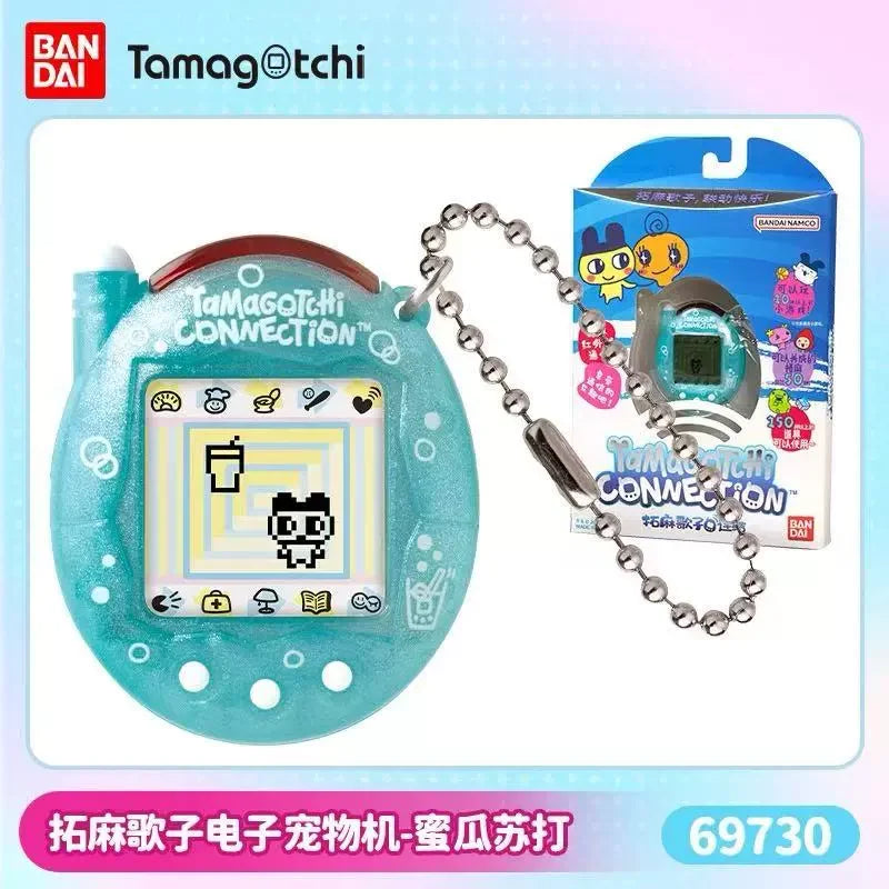 Bandai Tamagotchi Connection V3 Electronic Pet - Elegant Bow Blue Bubble
