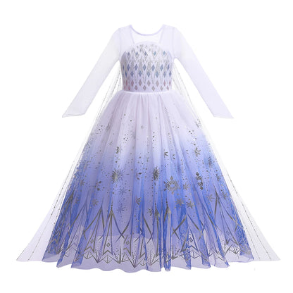 YOFEEL Girls Princess Tulle Sequins Ball Gown Costume for Birthday Party
