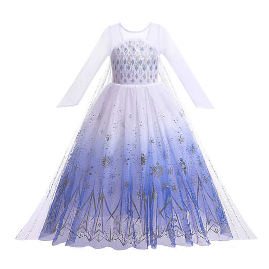 YOFEEL Girls Princess Tulle Sequins Ball Gown Costume for Birthday Party