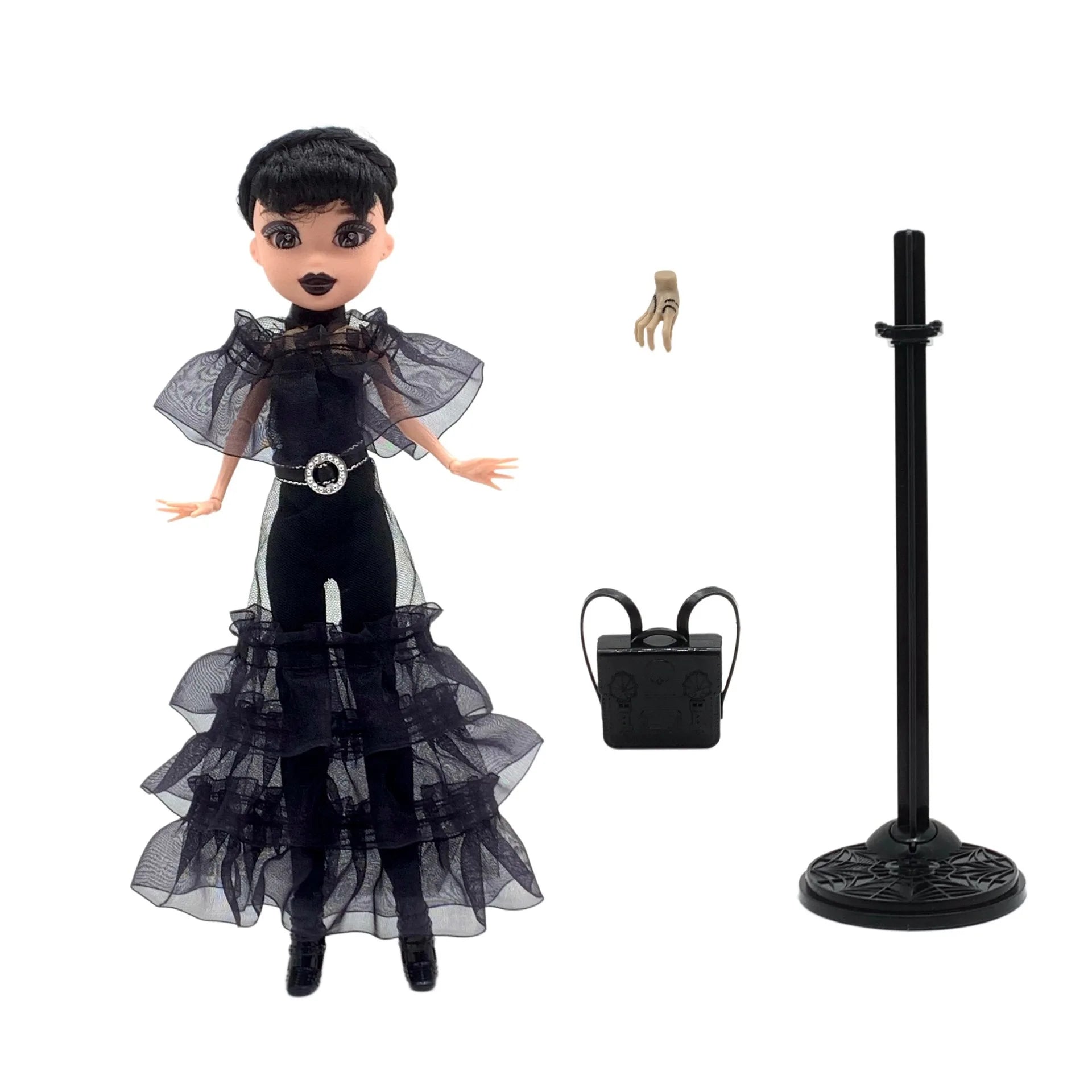 New Wednesday Addams Figure Cute Toy Addams Family Doll Room Decoration Children's Charm Collection Hobby Toys Kid Birthday Gift SS69