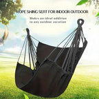 Portable Fabric Hammock Chair with Anti-Tip Design - Includes Storage Bag for Patio, Garden, Dorm & Outdoor Relaxation