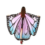 Adult Butterfly Wings Cape for Women Cosplay Costume