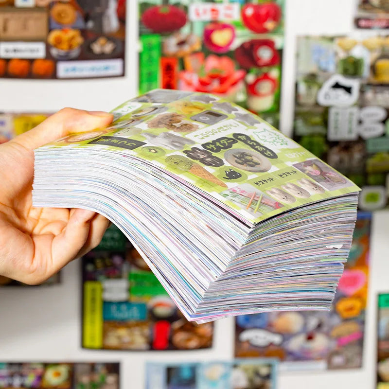 45pcs Japanese Retro Early Style Manga Cut Film Sticker Book Kawaii Girl Scrapbook Journal DIY Deco Cute Showa Phone Case Decals SS69