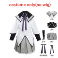 HOMCHEE TRENDS Akemi Homura Anime Cosplay Costume Set with Wig