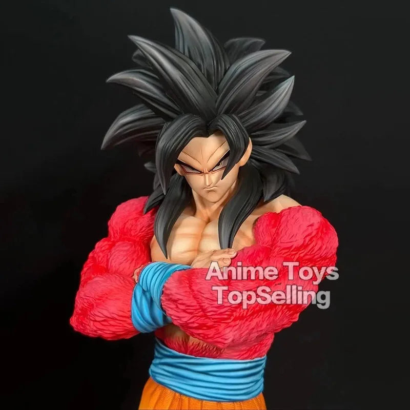 Anime Dragon Ball Figure Super Saiyan 4  Son Goku Statue PVC Collection Model Toys Gifts SS69
