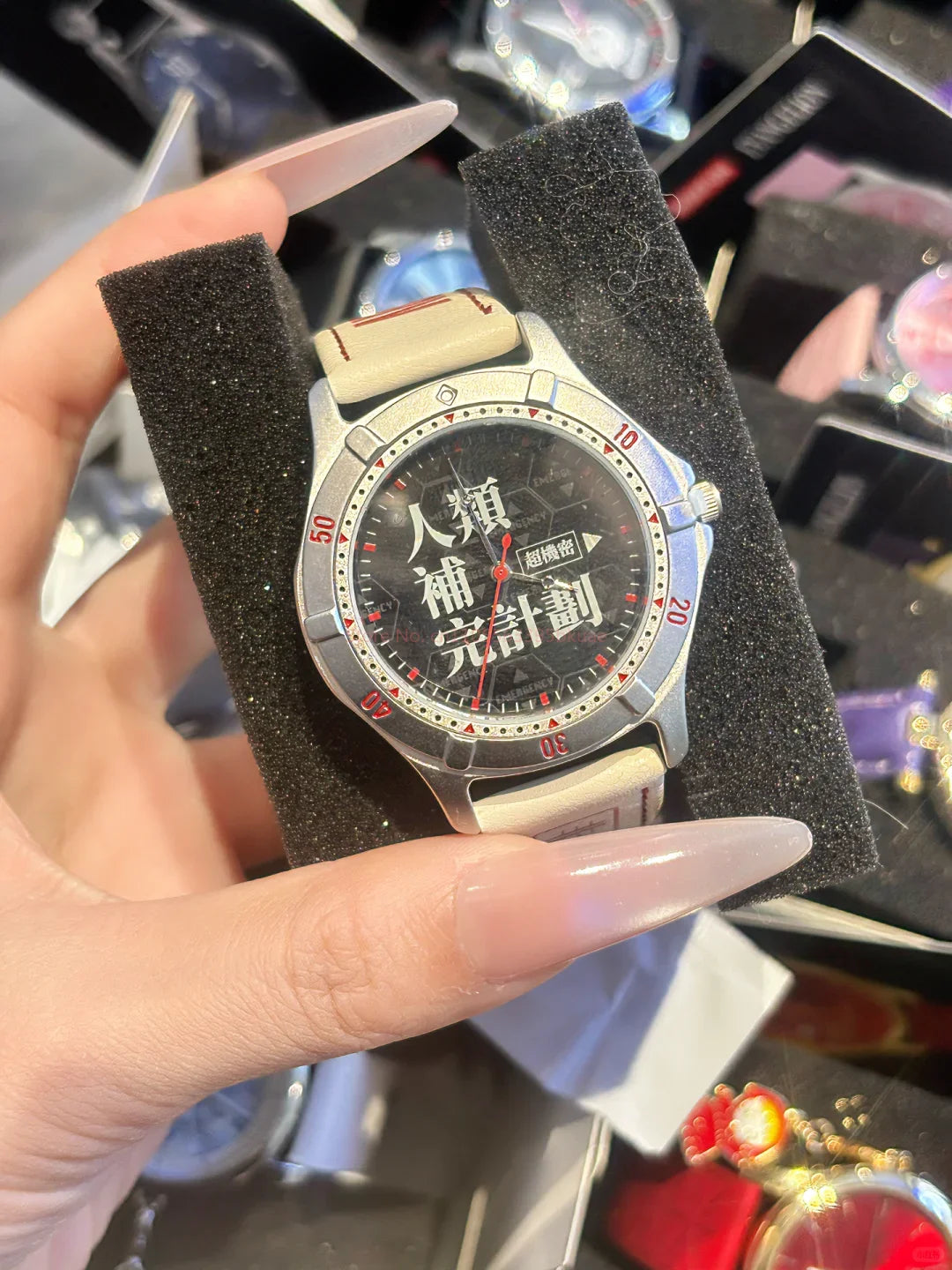 Original Boxfun Eva Evangelion The Final Mission Series Wrist Watch Blind Box Asuka Anime Peripheral Ornament Birthday Gifts Toy