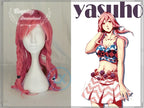 Hirose Yasuho Cosplay Costume Anime  Blue Flower Dress Uniform Women Girls Halloween Gifts Cos