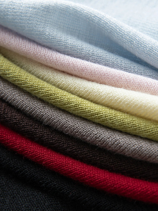 DUSHU Seamless Half-high Collar Pure Wool Pullovers Women Plus Size Autumn Winter Bottoming Sweater Solid Soft Breathable Tops