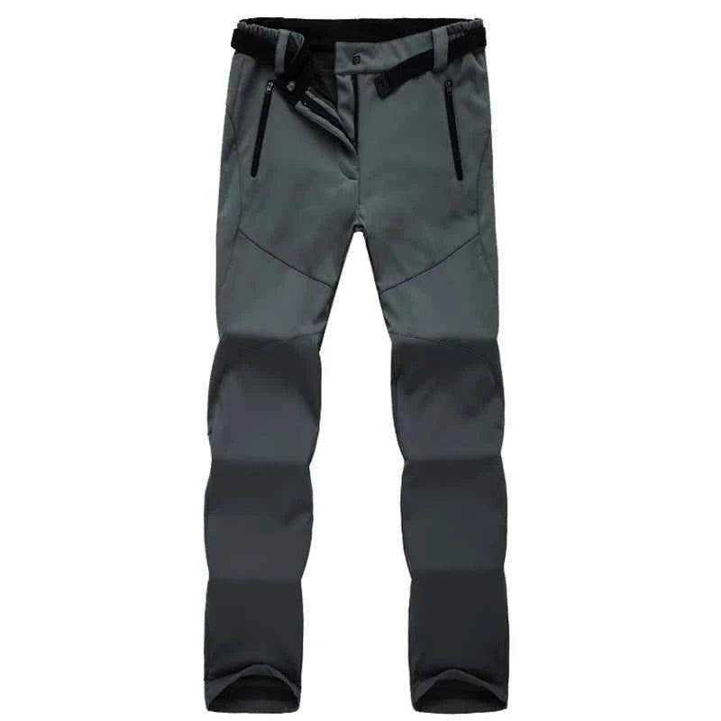 Women's Winter Thick Fleece Warm Pants Outdoor Softshell Sport Long Trousers Hiking Trekking Ski Waterproof Pants Plus Size 3XL