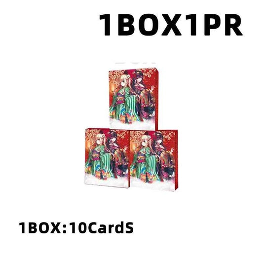 Goddess Story Collection Cards Board Playing Games Carts Paper Kids Toys Anime Gift Table Christmas Brinquedo