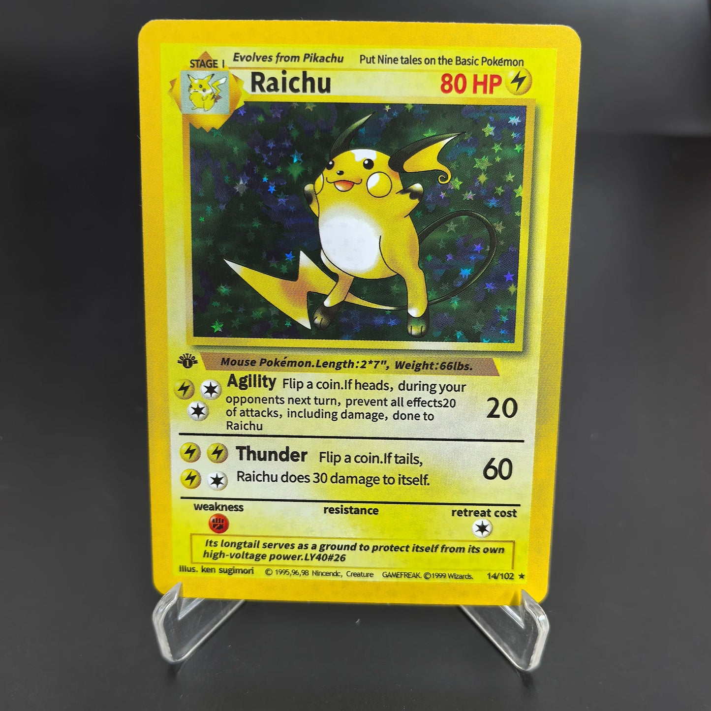 1996 First Generation Pokemon Trading Cards Rare Edition with Charizard  Mewtwo Venusaur Blastoise Classic Game Anime Gift Toys SS69 9.69 ZZXXK-1Pcs-5