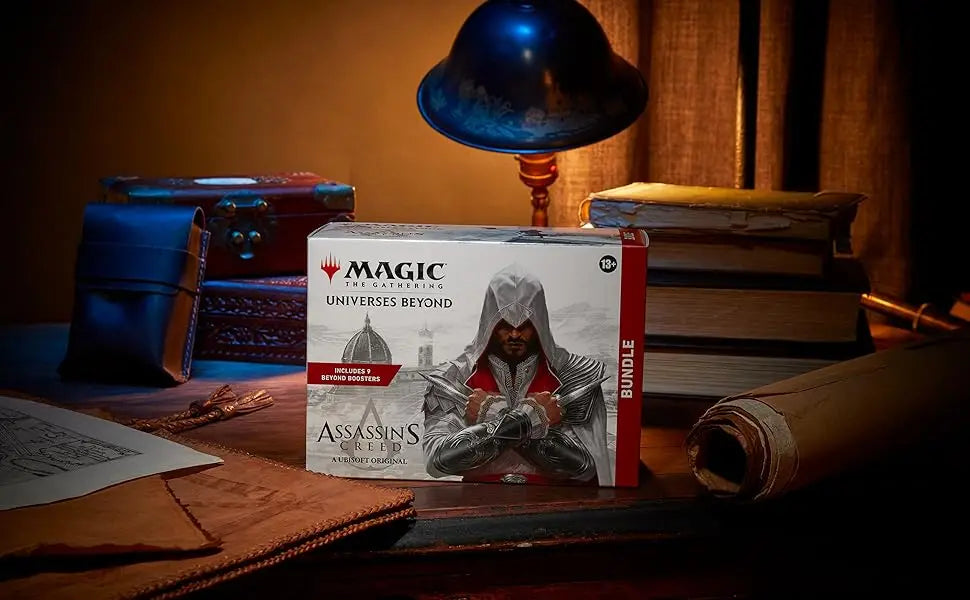 Magic The Gathering Assassin’s Creed Bundle,Beyond Booster Box,Collector Booster Box,Starter Kit TCG Card Game Gift Collectible - SS69