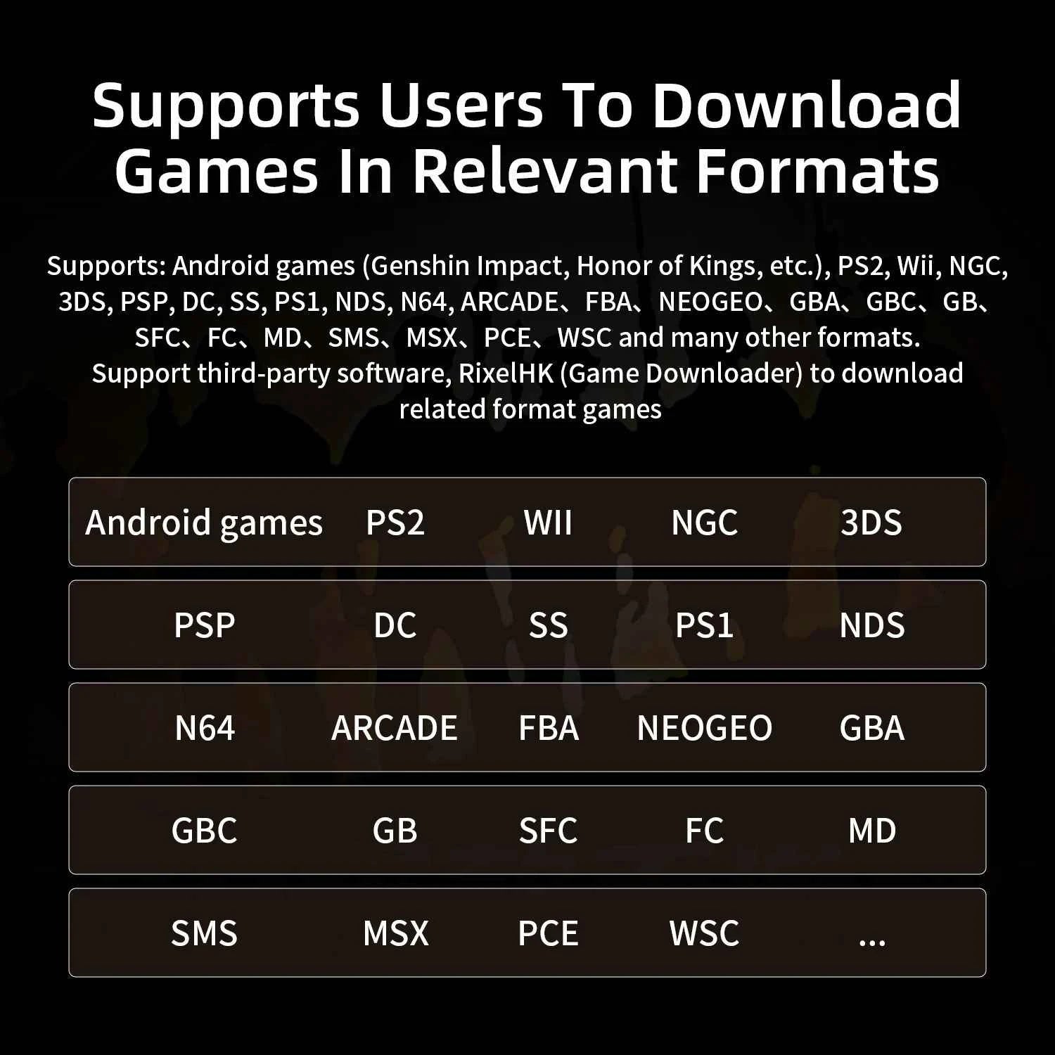 Anbernic RG Slide Retro Handheld Game Console 4.7" LTPS In-Cell Android Video Gaming Player Supports AI Assistant 1080p-Port Out
