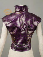 Mal Cosplay Jacket PU Leather Women's Coat