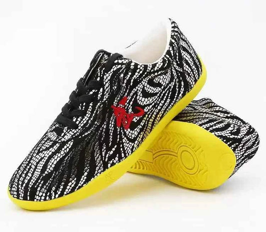 Genuine Leather Chinese Wushu Shoes Taolu Kungfu  Practice Martial Arts Shoes Taichi Shoes for Men Women