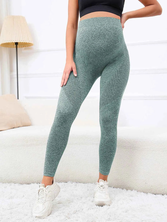 Pregnant Women's Thin Bottoming Pants Spring And Summer New Maternity High Elastic Belly Support Pants