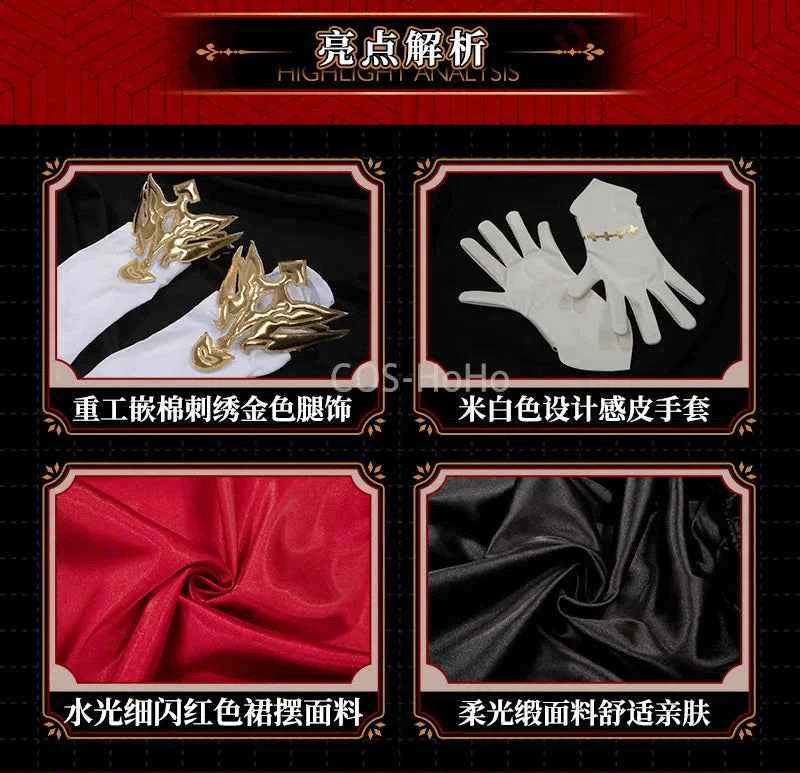 COS-HoHo Umamusume:Pretty Derby Gentildonna Game Suit Gorgeous Dress Uniform Cosplay Costume Halloween Party Role Play Outfit