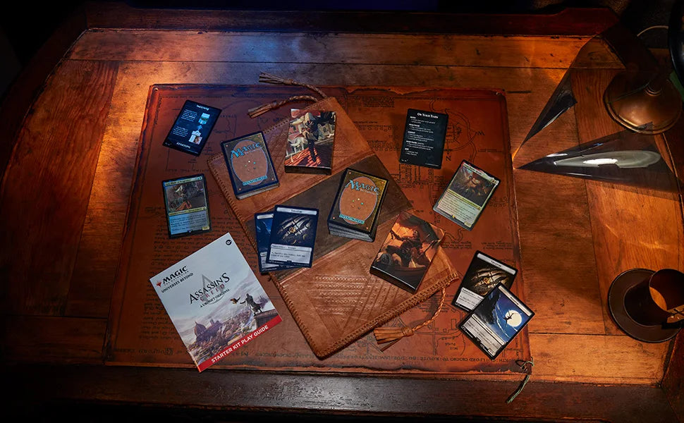 Magic The Gathering Assassin’s Creed Bundle,Beyond Booster Box,Collector Booster Box,Starter Kit TCG Card Game Gift Collectible - SS69