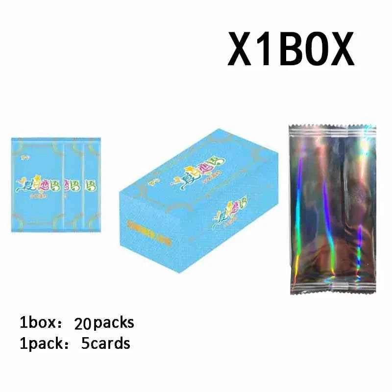 Goddess Story Collection Cards Board Playing Games Carts Paper Kids Toys Anime Gift Table Christmas Brinquedo