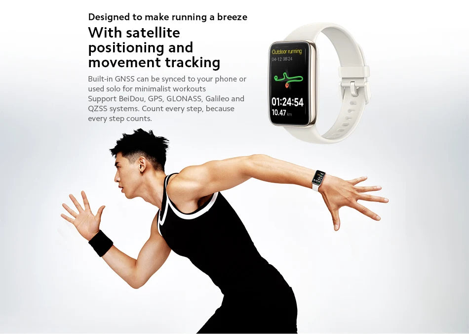 Xiaomi Mi Band 7 Pro AMOLED Smartwatch with GPS & Blood Oxygen