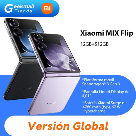 Global Version Xiaomi MIX Flip Snapdragon 8 Gen 3 Smartphone 4.01