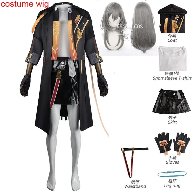 HOMCHEE Honkai Star Rail Trailblazer Cosplay Costume Set for Women