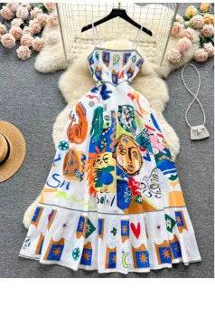 JAMERARY Fashion Floral Print Long Sleeve Maxi Dress For Women Summer Autumn Clothes Layers Ruffles Cake Dresses Evening SS69