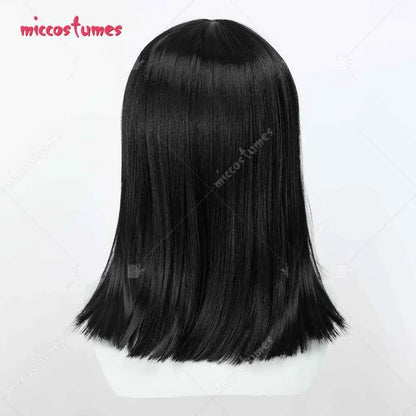 Miccostumes Women's Anime Cosplay Costume Bra and Miniskirt with Long Coat and Hat Halloween Cosplay Costumes