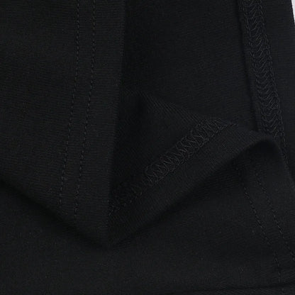 AltGoth Aesthetic Goth T-shirt Women Hotsweet Y2k E-girl 2000s Streetwear Lace Patchwork Square Collar Long Sleeve Crop Tee Tops - SS69