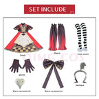 Alice Cosplay Costume Set for Women - Polyester Anime Outfit