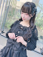 Japanese Liz Dresses Women Autumn New Girl's Sweet Cute Bud Mini Series Mass Production Angel Small Cake Dress Bow Lolita Dress