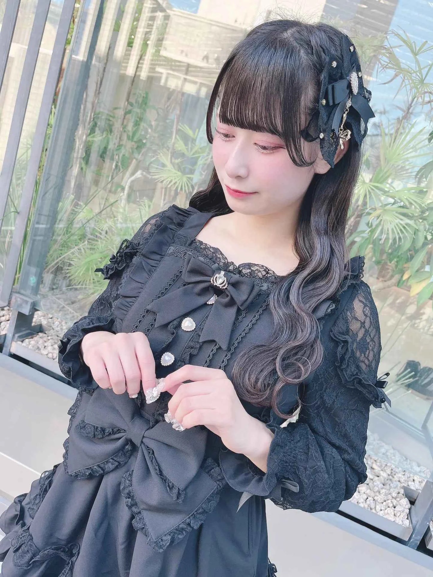 Japanese Liz Dresses Women Autumn New Girl's Sweet Cute Bud Mini Series Mass Production Angel Small Cake Dress Bow Lolita Dress
