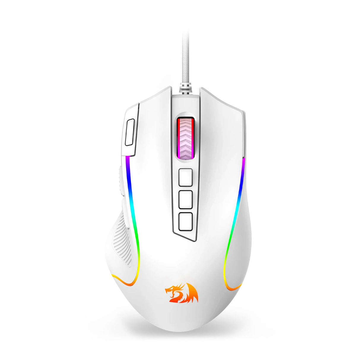 Redragon M612 Predator RGB Wired Gaming Mouse - 8000 DPI, 11 Programmable Buttons