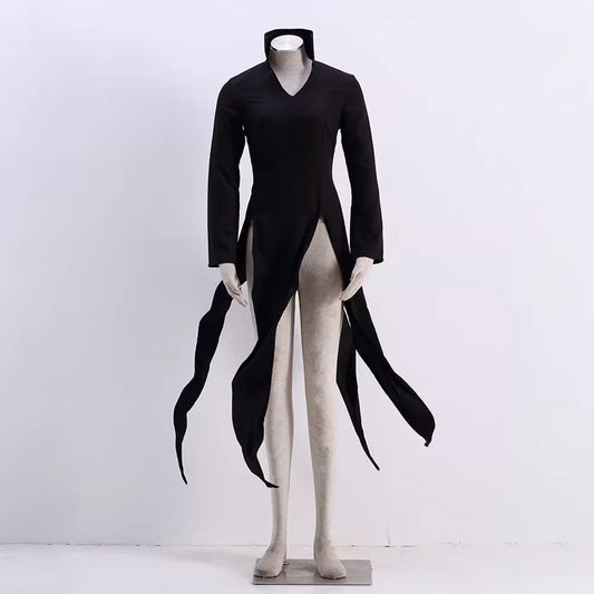 ManManGuGu Tornadoes of Terror Tatsumaki Cosplay Costume Women's Black Dress