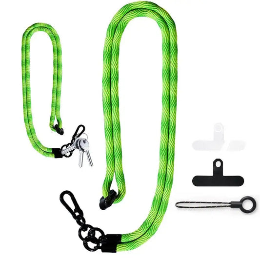 Cell Phone Lanyard Anti-Lost Cell Phone Neck Straps Phone Crossbody Lanyard Shoulder Neck Strap Smartphone Lanyard Phone Strap SS69 12.69 United States / Silver / Gray