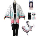 Kochou Kanae Cosplay Costume Set - Kimetsu No Yaiba Anime Outfit