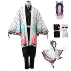Kochou Kanae Cosplay Costume Set - Kimetsu No Yaiba Anime Outfit